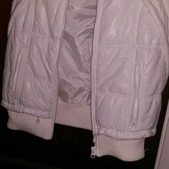 Polyester Jacket (no arms) White S - Picture 3 of 6